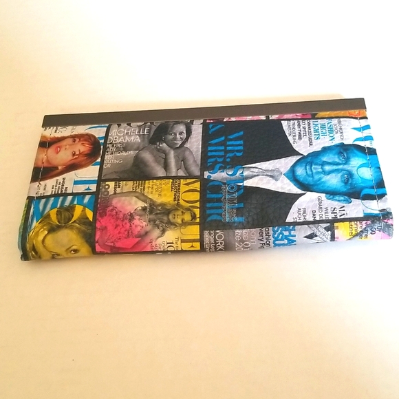 Wallet- "Famous Magazine Womens Wallet" - Picture 2 of 4